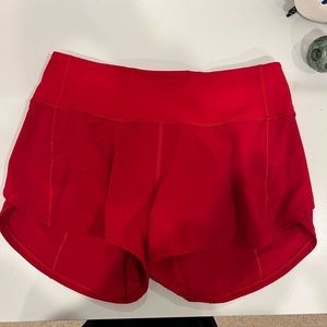 Lululemon Speed Up High Rise Shorts